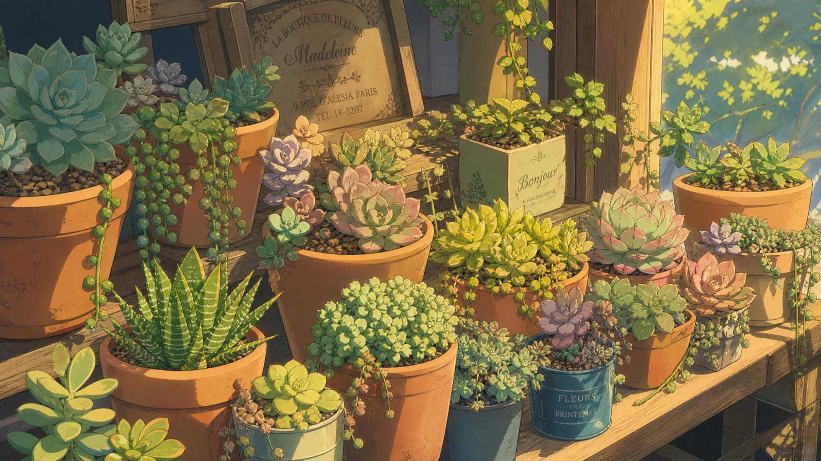 抖音风植物视频